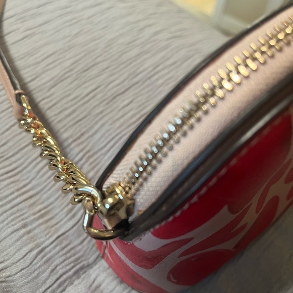 Kate Spade Spencer Ever Fallen Heart’s Sm Domed Crossbody Used - Picture 8 of 16